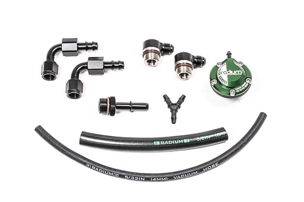 Radium Engineering — Radium Engineering Toyota 2GR-FE Fuel Rail Plumbing Kit - view 3